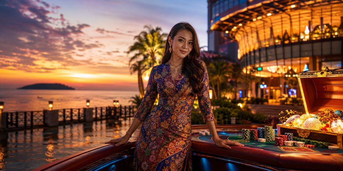 Hiburan kasino gaya batik di Kota Kinabalu untuk pengguna 250sr